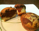 Foto del paso 11 de la receta: Muffins marmolados de chocolate blanco y negro