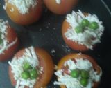 A picture of step 6 of Tricolour Stuffed Tomatoes.