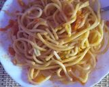 Pas rețetă Spaghete vegetariene 5 fotografie