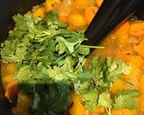 A picture of step 4 of Squash & Sweet Potato Soup with Coriander.