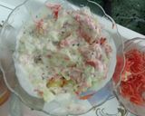 A picture of step 3 of Russian sandwich.