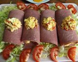 Foto del paso 2 de la receta: Rollos de carne fría