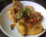 A picture of step 5 of Chicken Tagine.