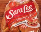 A picture of step 8 of Mike's Double Decker Sweet Hawaiian Swiss Burgers.