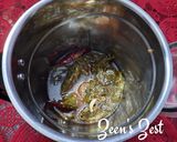 A picture of step 3 of Special Ambade ki Chutney.