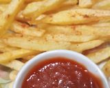 A picture of step 2 of Simple French fries.