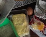 Foto langkah ke 1 dari resep Yellow steam Brownies.