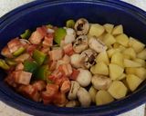A picture of step 9 of My Sweet Chilli Pork Belly & Veg.