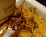 A picture of step 5 of Chilli Cheese Fries.