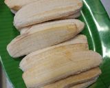 Foto langkah ke 1 dari resep Pisang uli bakar karamel vla santan.