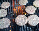 A picture of step 4 of Jalapeno Cheddarwurst Burgers.
