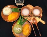 Hình bước làm 5 của món 🍃 XÔI XOÀI 🥭 (MANGO STICKY RICE)
