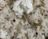 A picture of step 6 of Jain upma - clean & sattvik.