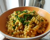 Foto del paso 5 de la receta: Pasta al curry ahumado (sin colar)