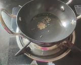 A picture of step 1 of Dahi Tikhari.