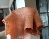 Foto langkah ke 6 dari resep Banana & Fruit/Flower/Vegetable Rolls Up (Fruit Leather).