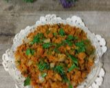 झणझणीत कोल्हापुरी गावरान झुणका (Kolhapuri Zunka Recipe In Marathi) रेसिपी स्टेप 4 फोटो 