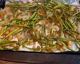 A picture of step 4 of Buttery boiled shrimp and Asparagus.