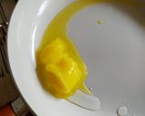 A picture of step 1 of Moong dal Halwa.