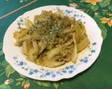 Une image de l'étape 7 de Bau chim Kai choï mustard sauté à l ail,citron et gingembre.