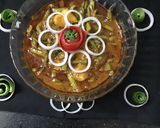 A picture of step 7 of Cluster beans sabzi/ gavarfali sabji.