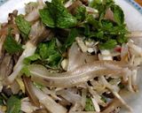 Hình bước làm 5 của món Gỏi hoa chuối tai heo