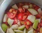A picture of step 1 of Tomato Soup.