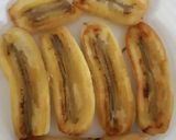 Foto langkah ke 2 dari resep Pisang Panggang Teflon Coklat Keju Favorit.