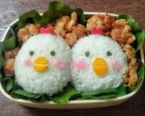 Foto langkah ke 3 dari resep Chick Bento💗.