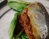 A picture of step 7 of Besan stuffed karela(bitter gourds).