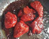 Foto langkah ke 3 dari resep Char siu (chinese BBQ pork) ala teflon.