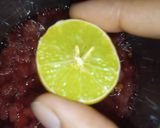 A picture of step 3 of Watermelon Roohafza.