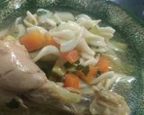 A picture of step 7 of Chicken Soup with Pasta and Vegetables.