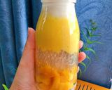 Hình bước làm 4 của món Chè Xoài Mix Sữa Dừa