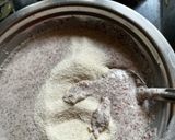 A picture of step 2 of Ragi Veggie Idli.