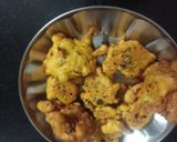 A picture of step 3 of Batata(potato) vada.