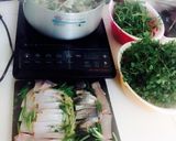 Hình bước làm 5 của món Lẩu cháo cá