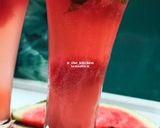 A picture of step 4 of Refreshing watermelon mojito.