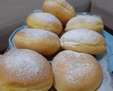 Foto langkah ke 7 dari resep Donat Labu Kuning Empuk Lembut.