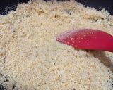 A picture of step 2 of Rava coconut laddoo.