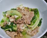 Foto langkah ke 3 dari resep Selada air cah sapi.