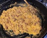 Une image de l'étape 13 de Courge turban turc farcie cantal et lardons.