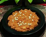 A picture of step 4 of Gajar Halwa.