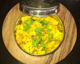 A picture of step 4 of Steam Dhokla.