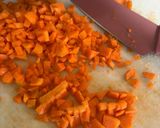 A picture of step 1 of Chinese-Style Rice.