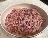 عکس مرحله 2 از دستور خوراک سیب زمینی و ژامبون 😋