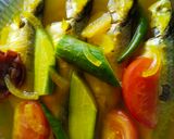 Gambar langkah 4 resipi Pindang ikan dan timun.