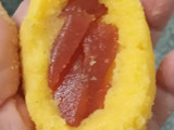 Croquetas de polenta rellenas con dulce de membrillo