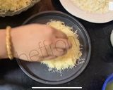 A picture of step 3 of Arabic Kunafeh.