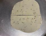 A picture of step 6 of Chinese samosa/ noodles samosa.